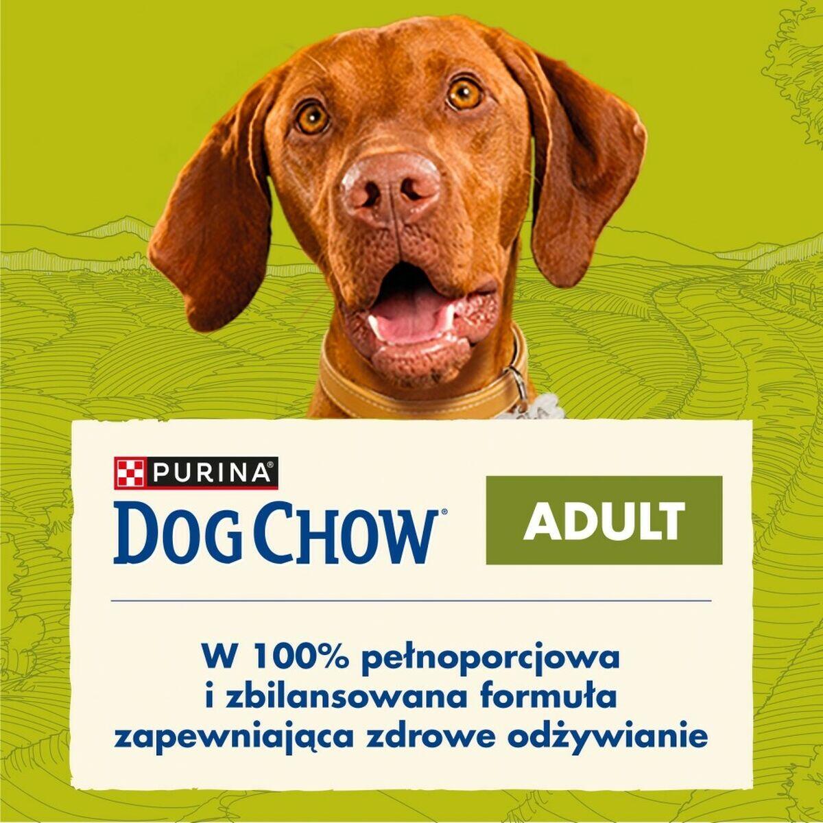 Voer Purina Dog Chow Adult Lamb Lam 2/5