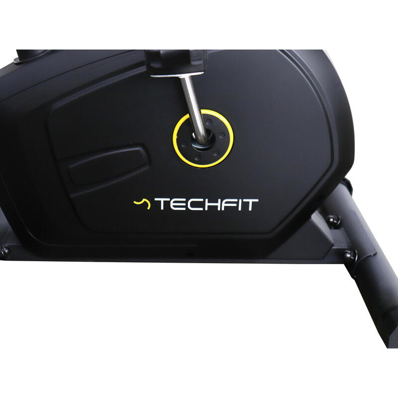 Bicicleta Magnetica Fitness TECHFIT® B400N, Volanta 6 Kg, 8 trepte rezistenta