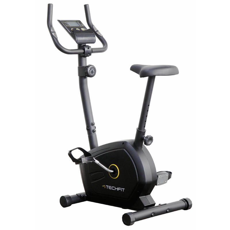 Bicicleta Magnetica Fitness TECHFIT® B400N, Volanta 6 Kg, 8 trepte rezistenta