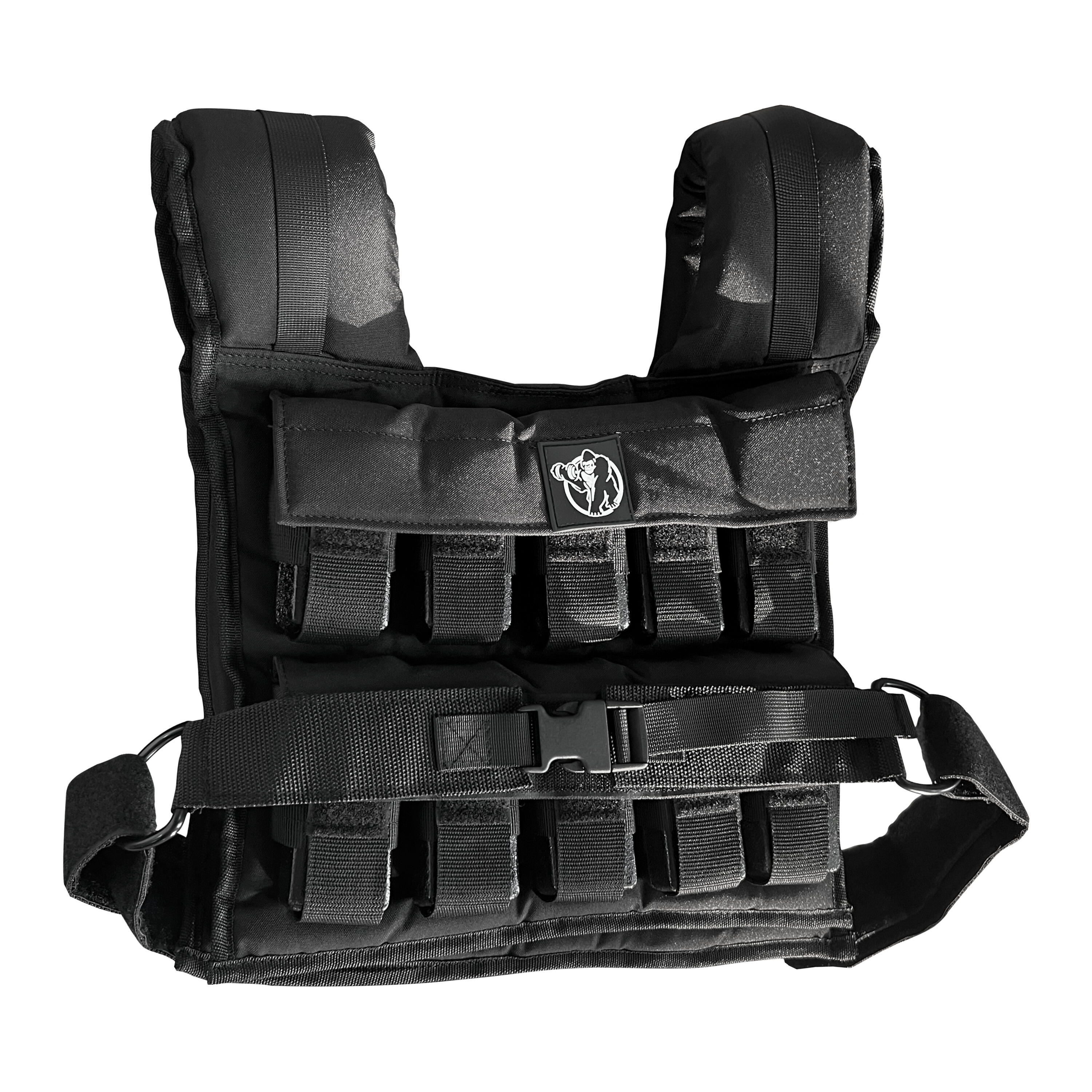 Gewichtsvest 30 kg - PRO - Verstelbaar - Scheurvast - Comfortabel - Weightvest 1/4