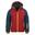 Veste de ski pour enfants Hafjell PRO Imperméable bleu mystique/rouge