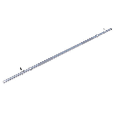 Langhantelstange Chrom 170 cm mit Federverschluss. Langhantel. Hantelstange