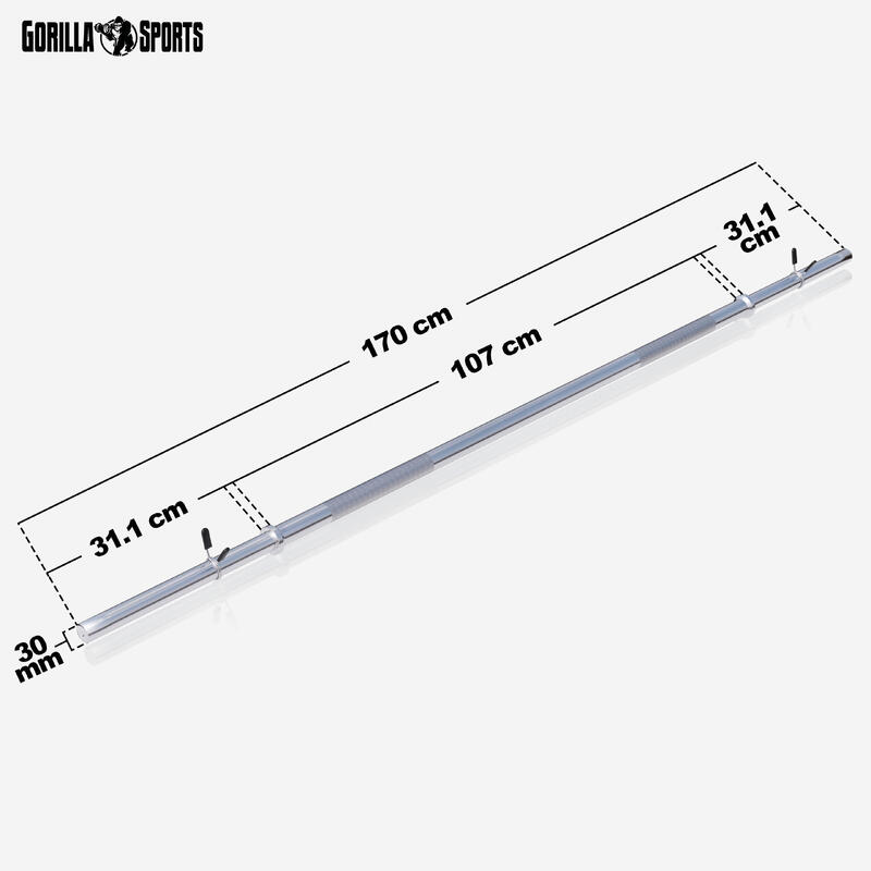 Bara piept 170cm, 10Kg,  30/31mm