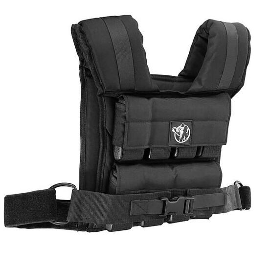 Gewichtsweste - Verstellbar, 10/20/30 kg Trainingsweste, Universalgr”áe, Nylon