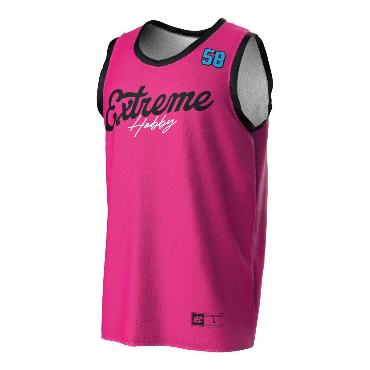 Extreme Hobby - Débardeur De Basket Pour Homme Extreme Hobby Vibes - Maillot Sans Manche - Rose - Decathlon