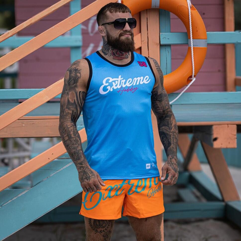 Koszulka koszykarska na ramiączkach męska EXTREME HOBBY VIBES