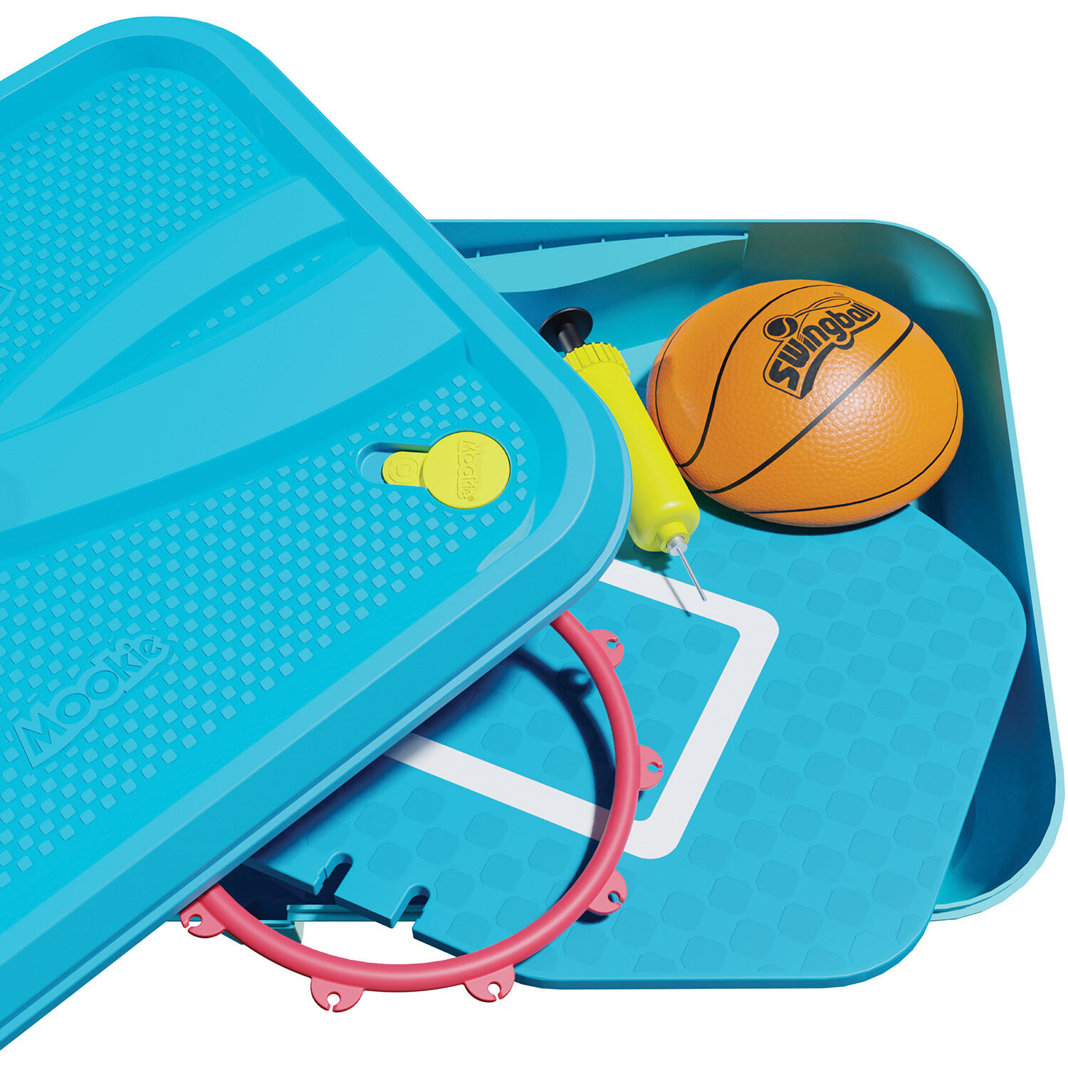 Swingball basketbalring JUNIOR blauw 2/7
