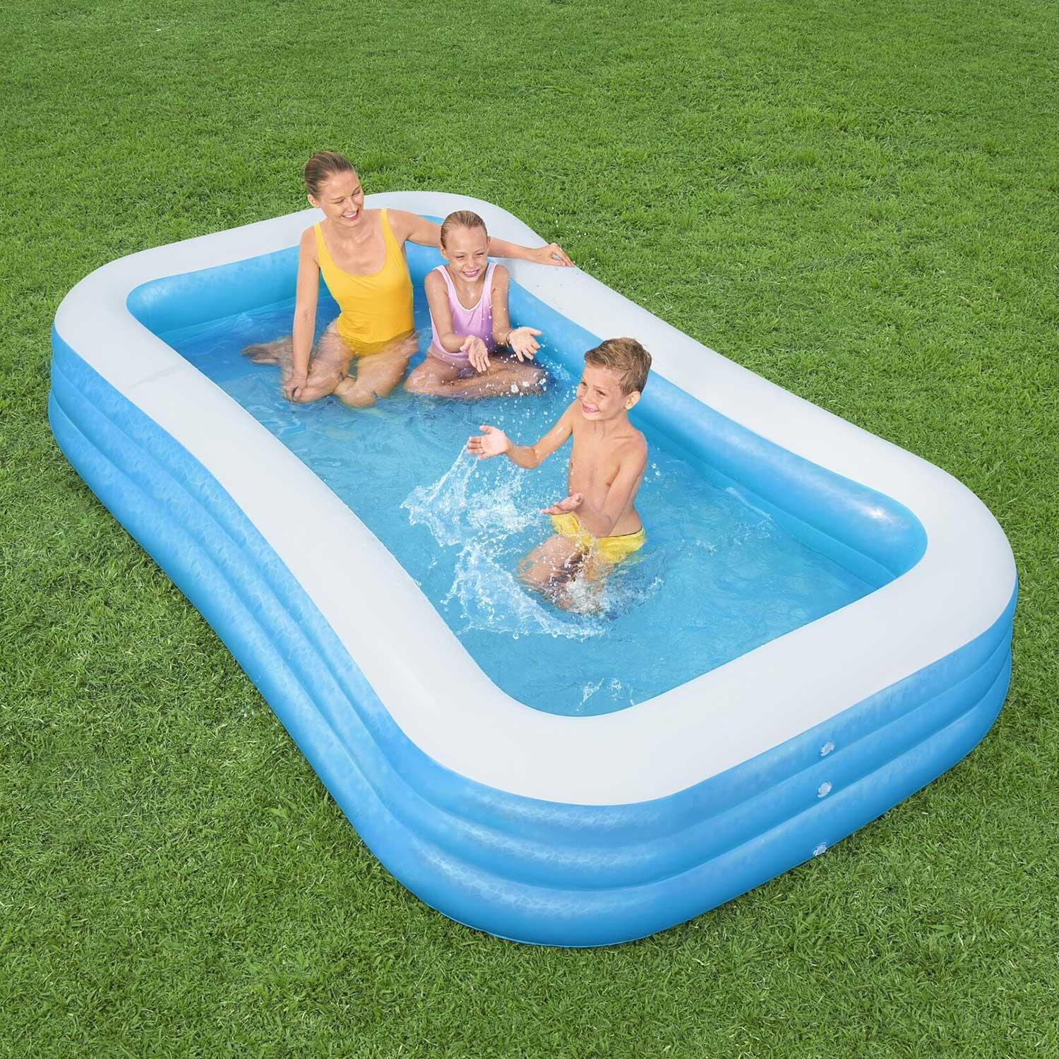 Bestway Familiebad Rechthoek Blue Deluxe 305cm 6/7