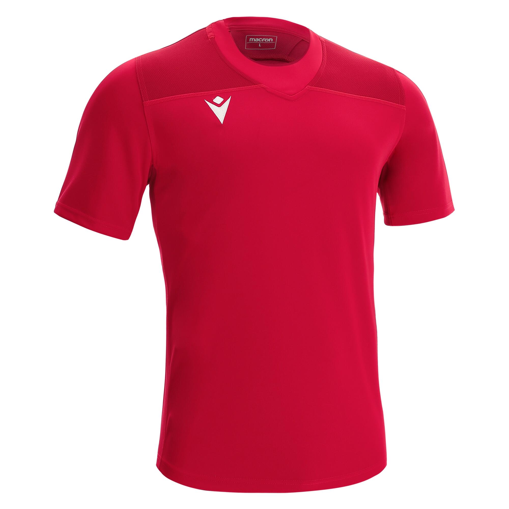 Macron - Maillot De Rugby Peridot Macron Rouge - Maillot Manches Courtes - Rouge - 44 L - Decathlon