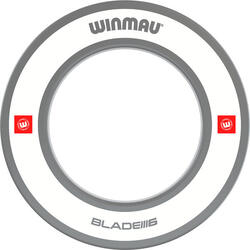 Winmau Cercle de réception de la cible de fléchettes Pro Line 1.0 Blanc