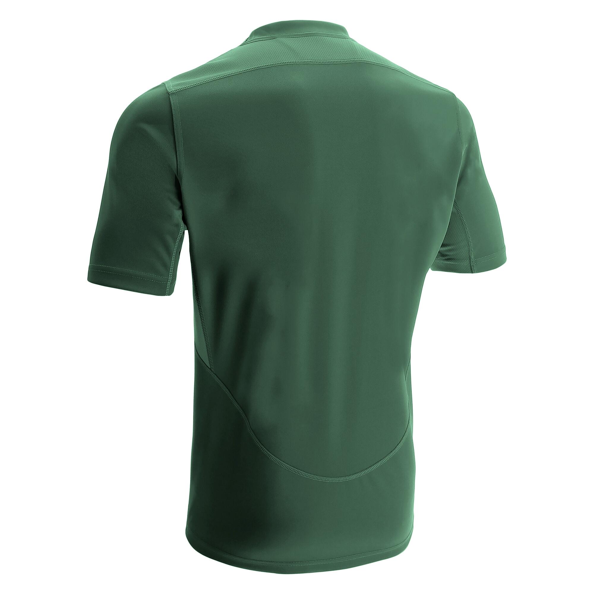 Maillot de rugby PERIDOT Macron vert bouteille 2/5