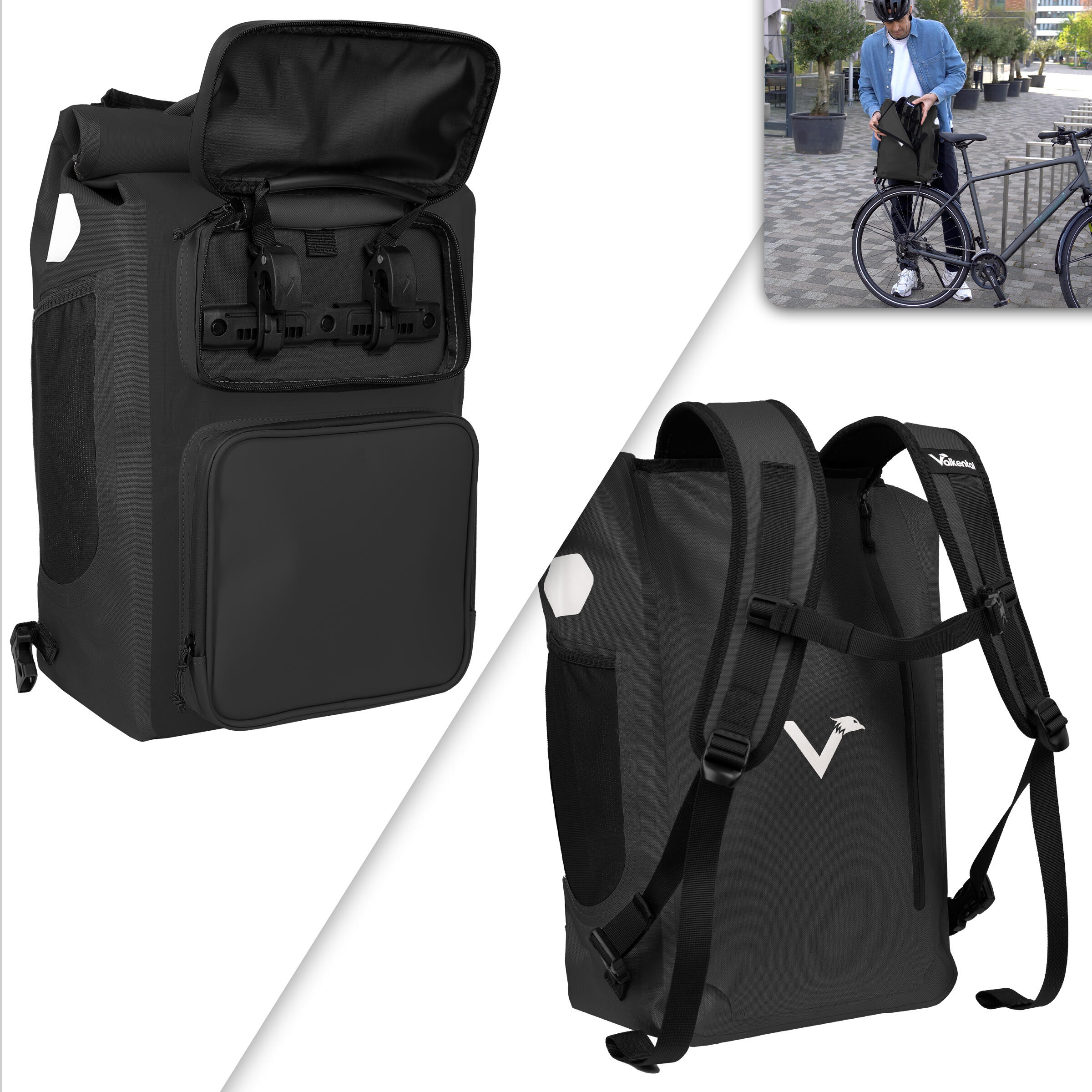 Basil Bohème Fietstas Basil Bohème Double Bag (charcoal) (2020) Ab 59,25 € | Preisvergleich Fietstassen Dubbele Basil Bohème Fietstas Basil Bohème Double Bag (charcoal) (2020) Ab 59,25 € | Preisvergleich Fietstassen Dubbele