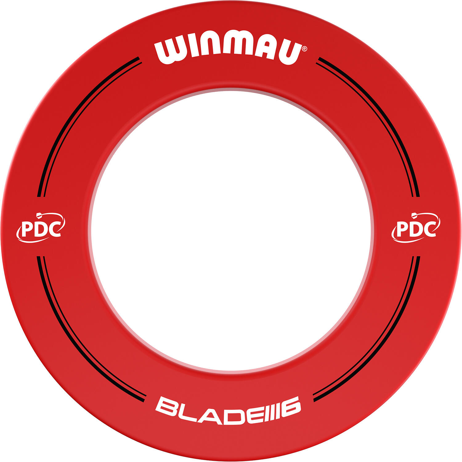 WINMAU Winmau Anello di chiusura del bersaglio per freccette PDC Surround Rosso