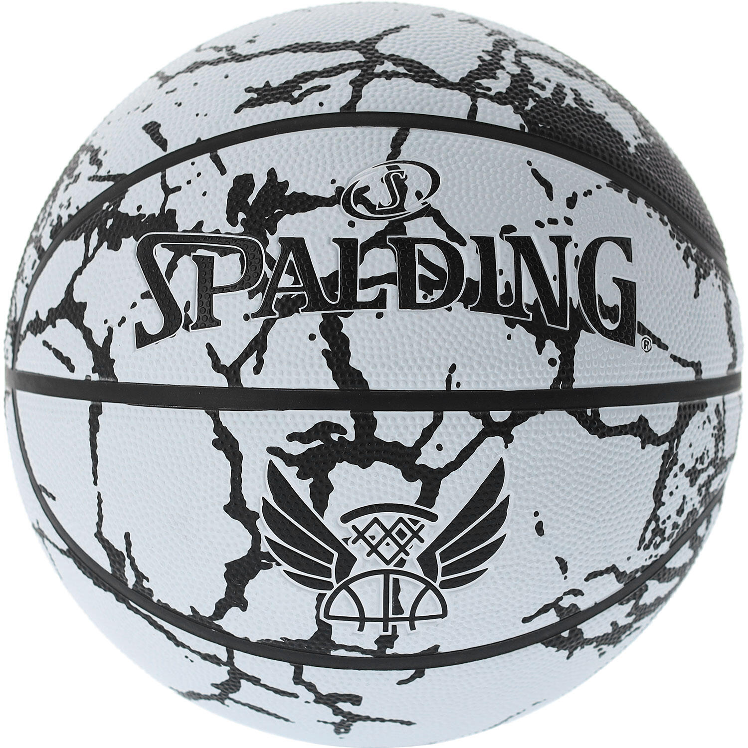 Spalding flight crack basketball