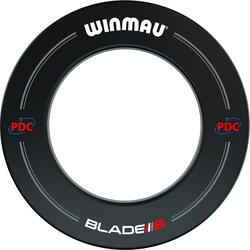 Winmau anneau de réception de cible de fléchettes PDC Surround Noir