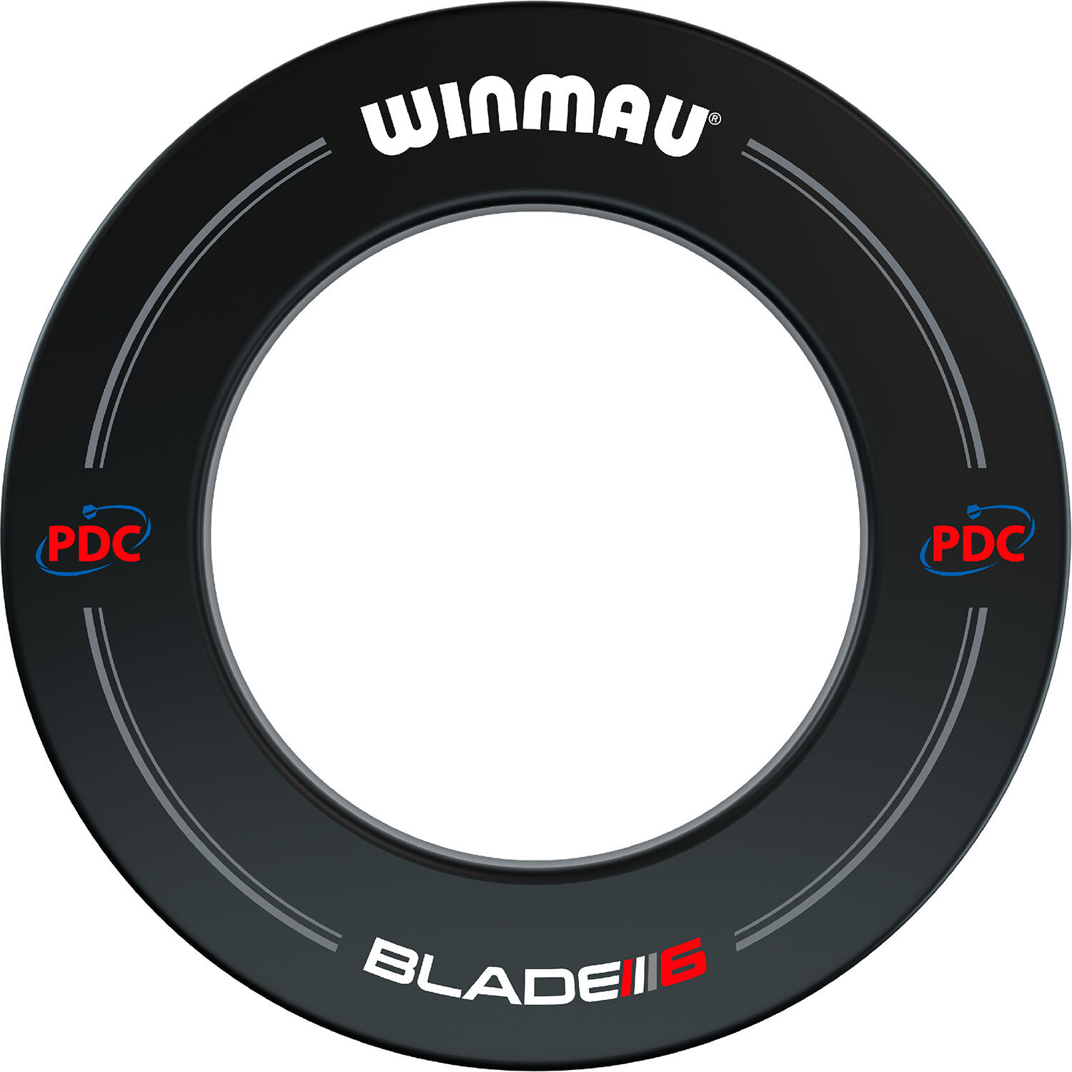 WINMAU Winmau Anello di chiusura del bersaglio per freccette PDC Surround Nero