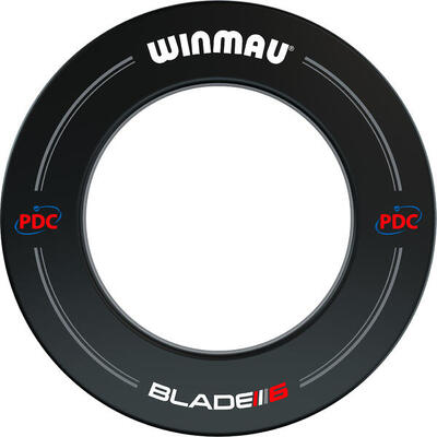 Winmau dartbord catchring pdc surround zwart