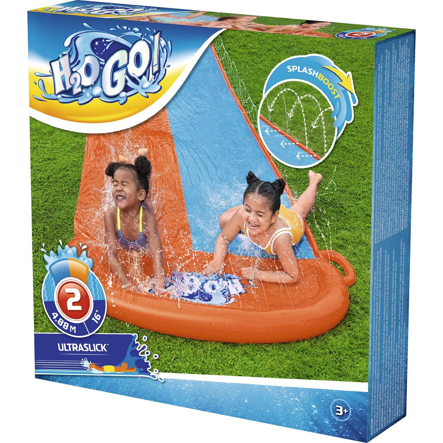 Bestway H20GO Double Lane Slip and Slide, Inflatable Water Slide for Kids 2/7
