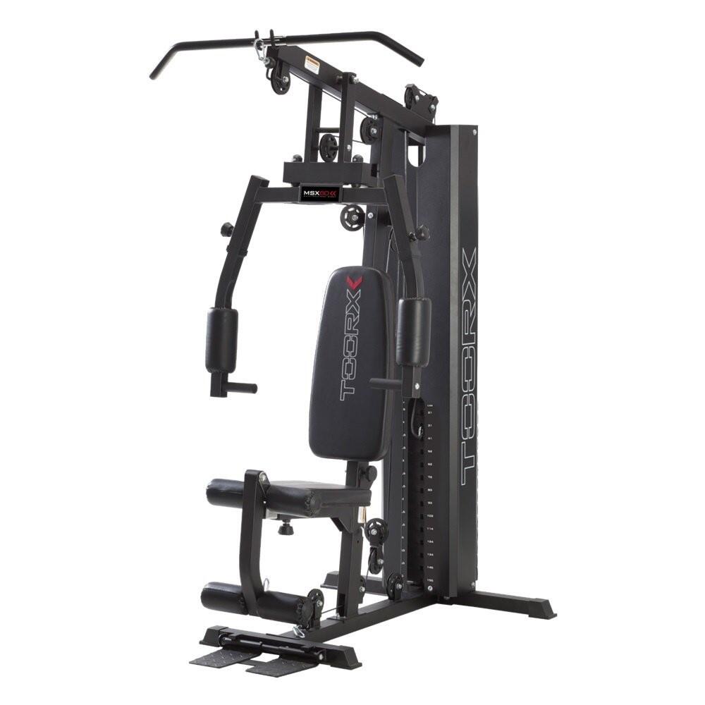 TOORX Palestra domestica - Blocco pesi da 70 kg - Salvaspazio -MSX-60