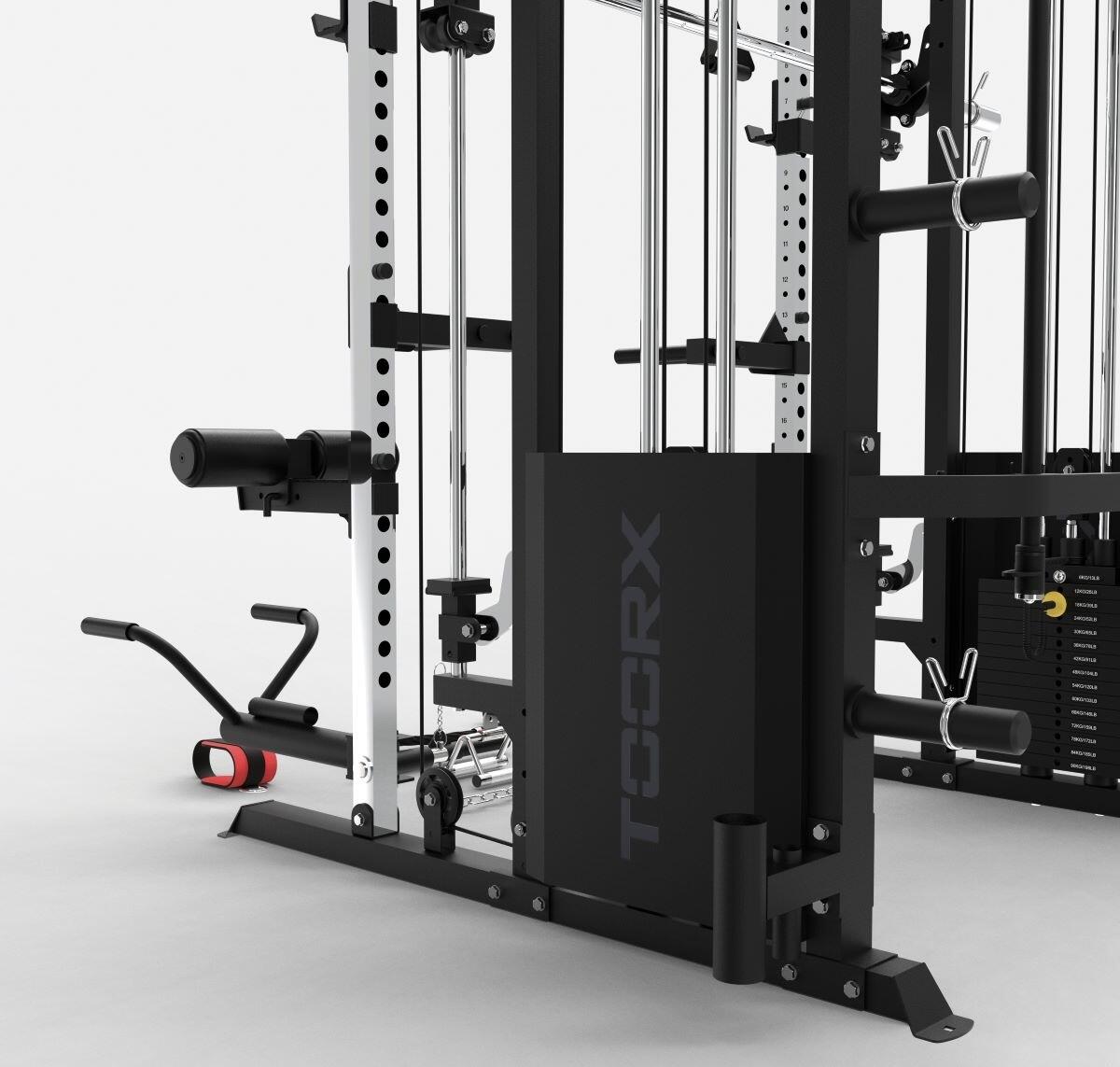 Estrutura da máquina Smith 3 em 1 ASX-4000, opção completa 4/6