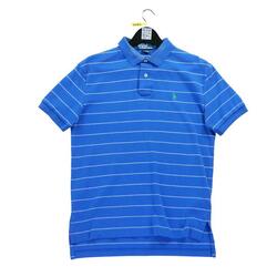 Reconditionné - Polo manches courtes Homme Bleu - Bon État