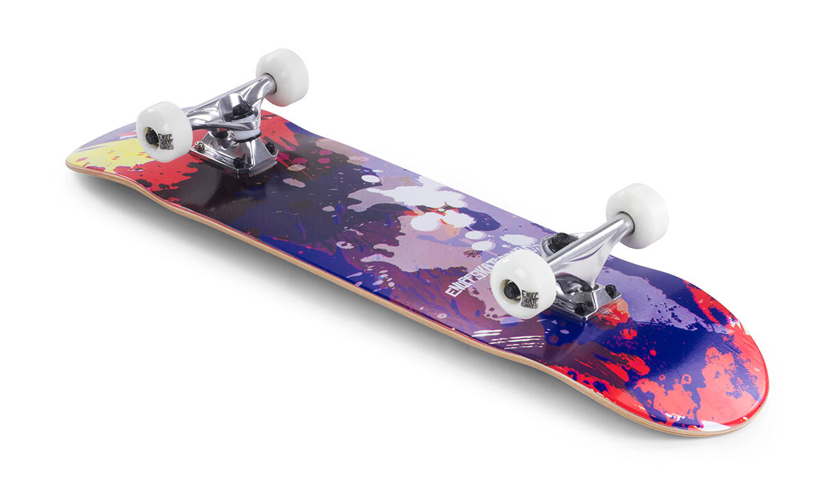 Splat Red/Blue 7.75inch Complete Skateboard 2/4