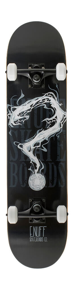 ENUFF SKATEBOARDS Pyro II Smoking White 7.75inch Complete Skateboard