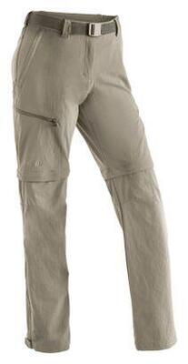 Pantaloni convertibili Maier Sports Donna Nata Beige - Regolare