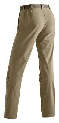 Pantalon Femme Maier Sports Lulaka Beige - Court 2/4