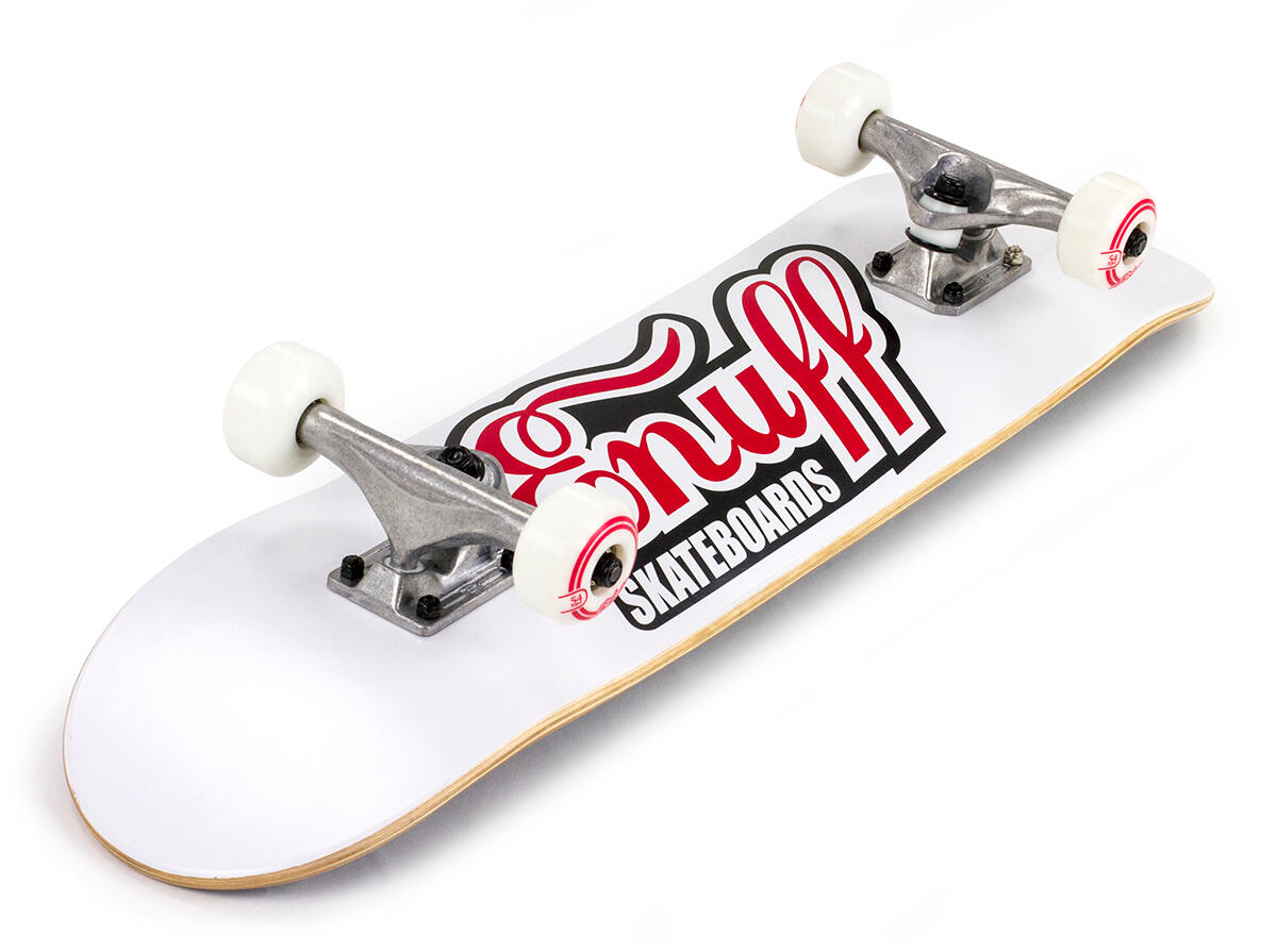 Enuff Classic Logo 7,75 "x 31,5" weißes Skateboard 2/5