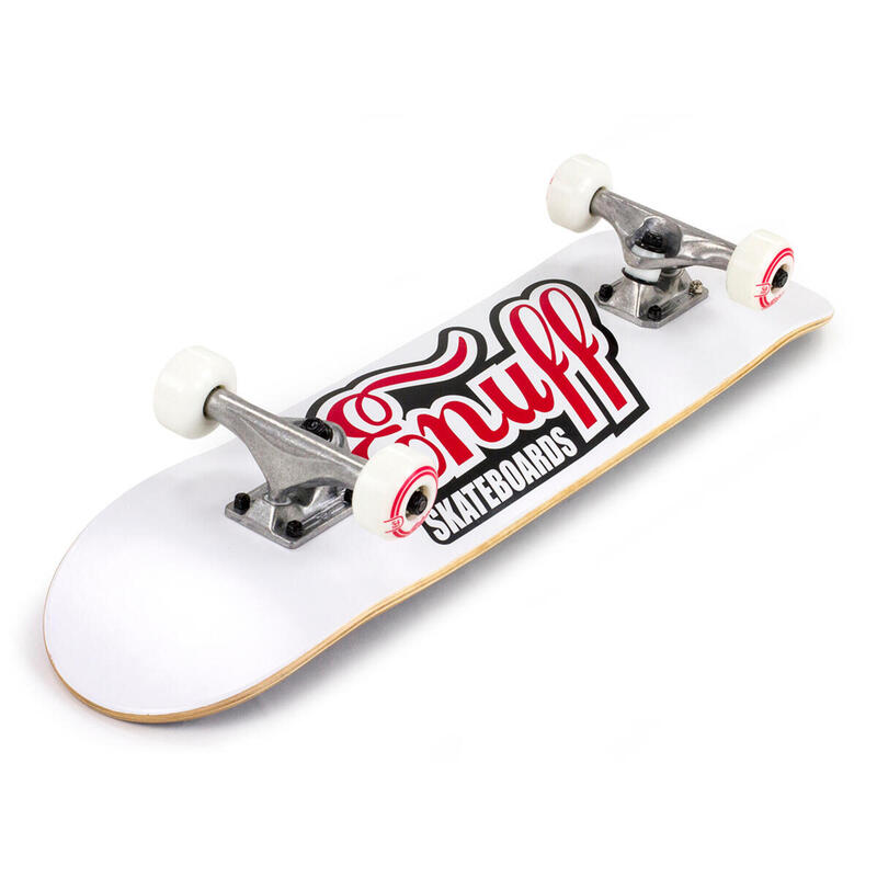 Enuff Logo classique 7.25" x 29.5" weißes Skateboard