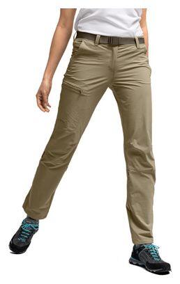 Pantalon Femme Maier Sports Lulaka Beige - Court 4/4