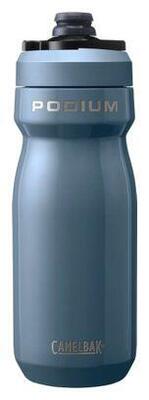 Waterfles bpa-vrij lekvrij 14uur koud 530ml - podium ins steel blauw