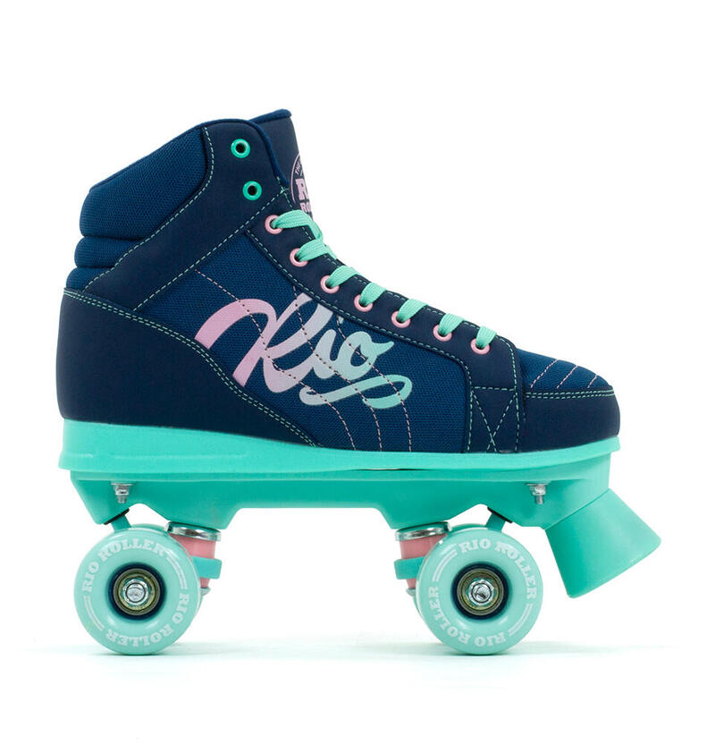 Roller Quad Lumina Navy/ Vert