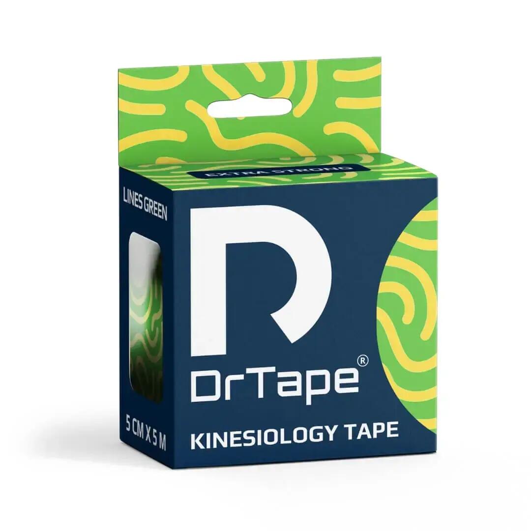 Taśma kinezjologiczna do tejpingu wodoodporna mocna 5 cm x 5 m DrTape 4/7
