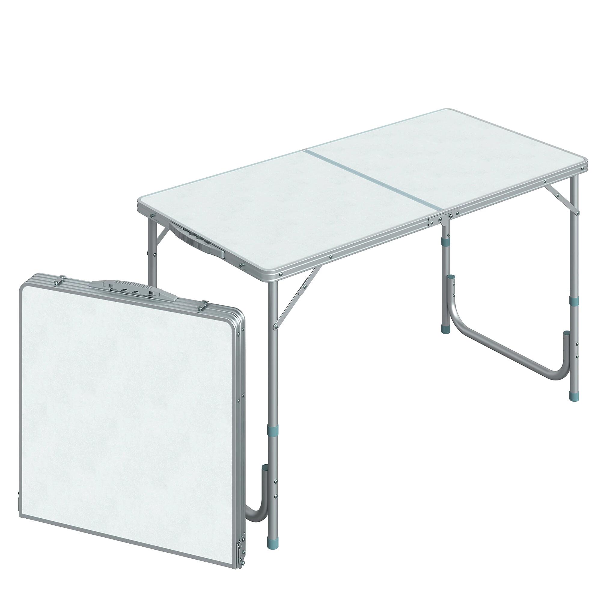 Outsunny Portable Aluminium Foldable Table 2/7