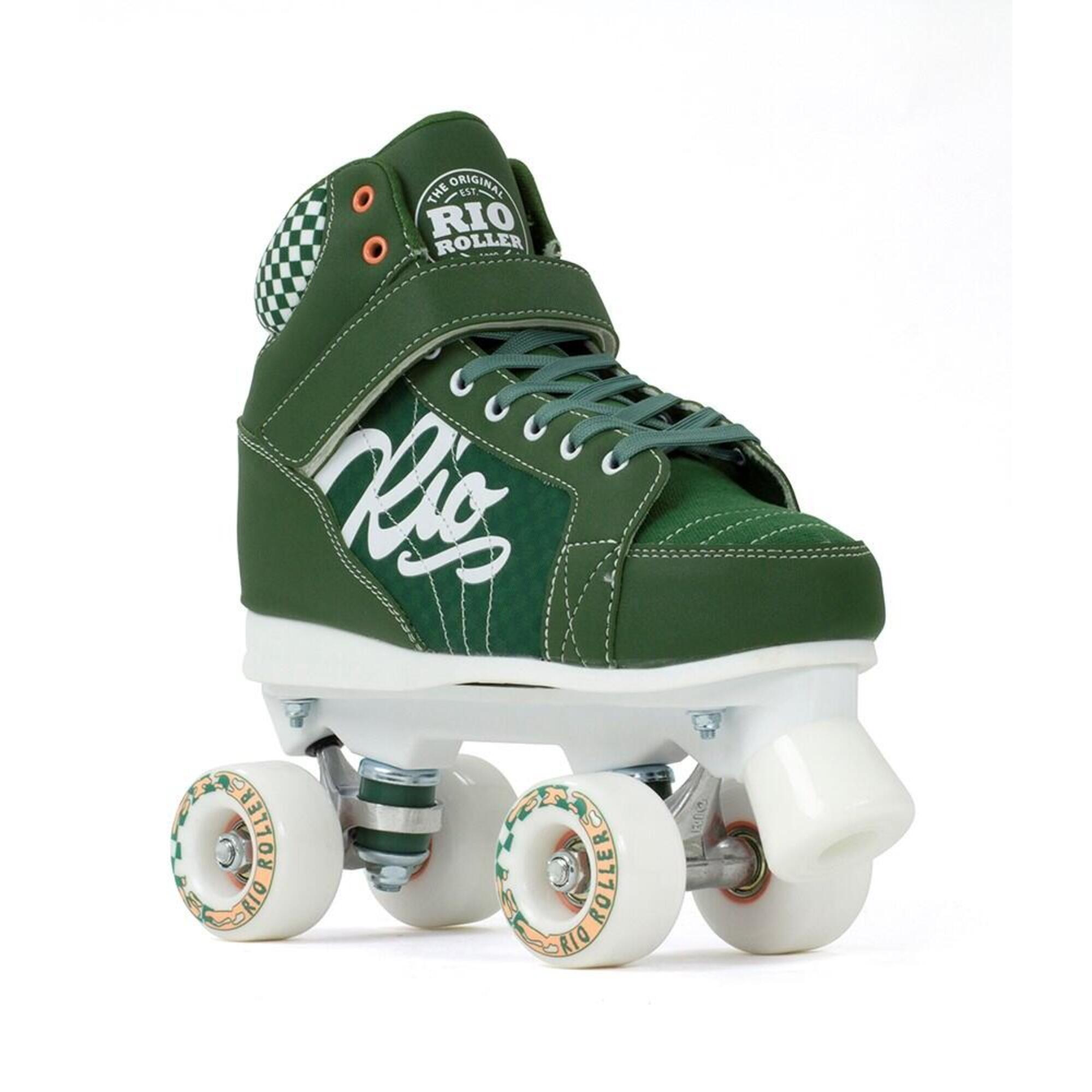Rio Roller - Roller Mayhem Ii Quad Skate Vert - Patins À Roulettes - Vert - 46 - Decathlon