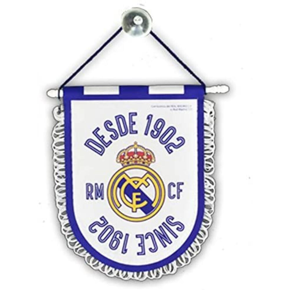 Banderín Real Madrid Pequeño 2/3