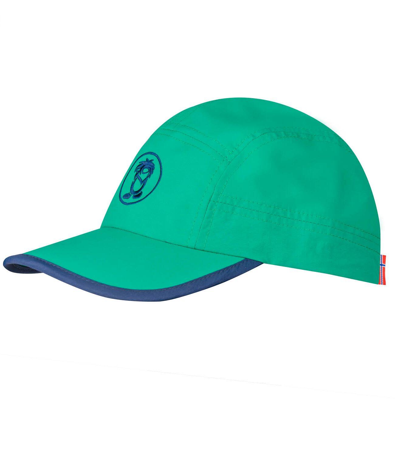 TROLLKIDS Kinder Sonnenhut Troll Pfeffergrün/Marineblau