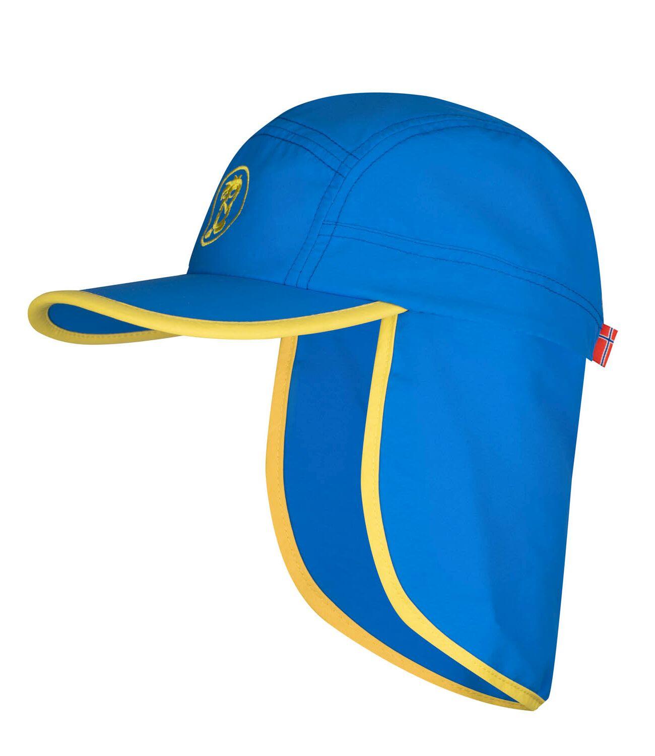TROLLKIDS Kinder Sonnenhut Troll XT Glühendes Blau/Trübes Gelb