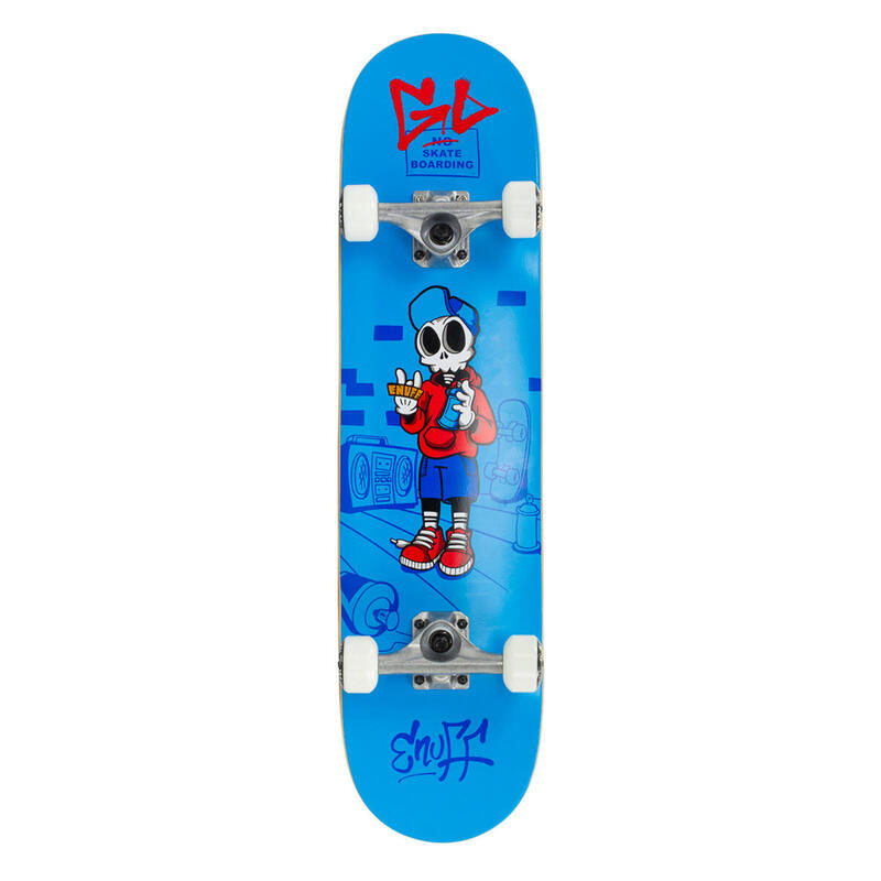 Enuff Skully 7.75 "x31.5" Skateboard azul / blanco