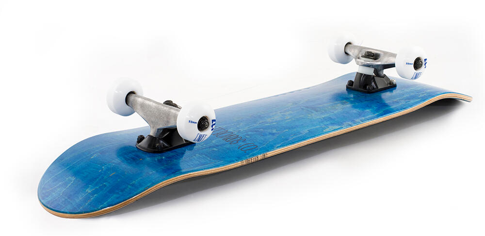 Skate Enuff Logo Stain 7.75"x31.5" Bleu 2/3