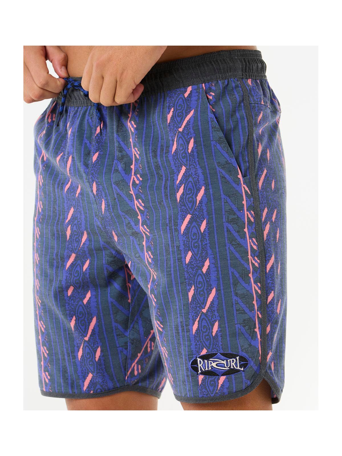 Spodenki surfingowe męskie Rip Curl Boardwalk Boost Volley Granatowy 5/6