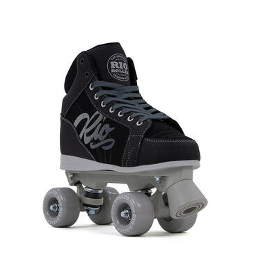 Rolschaatsen quad lumina zwart / grijs