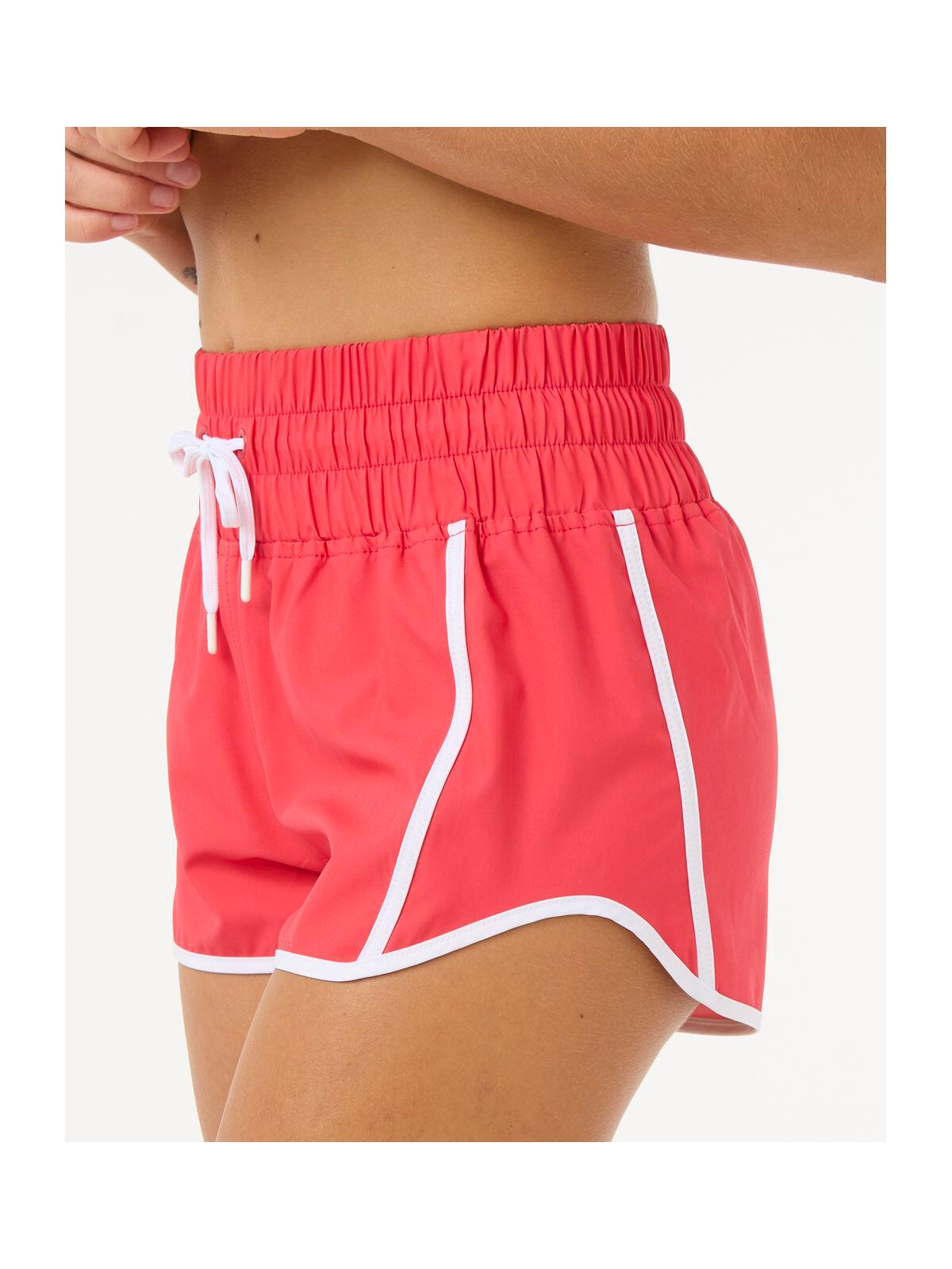 Spodenki surfingowe damskie Rip Curl High Waist Retro Volley 3" Czerwony 4/6