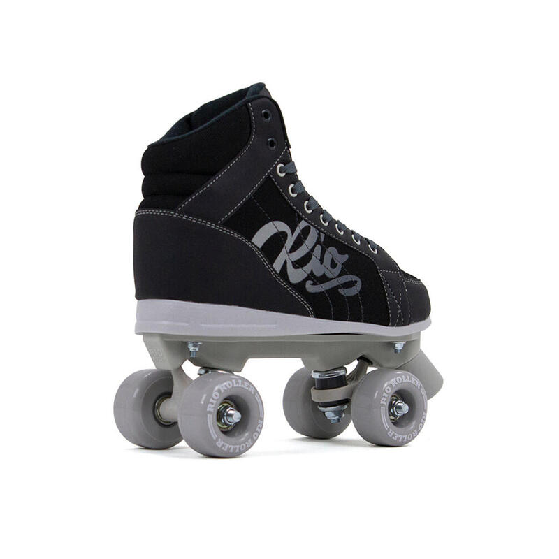 Rolschaatsen Quad Lumina Zwart / Grijs