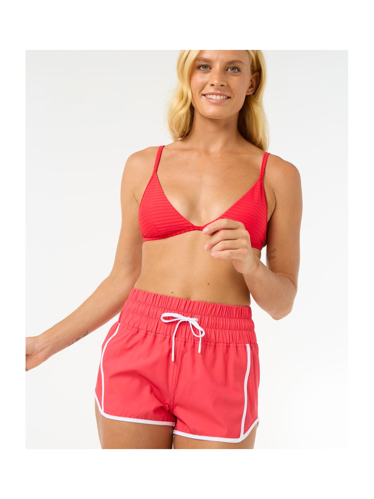 Spodenki surfingowe damskie Rip Curl High Waist Retro Volley 3" Czerwony 2/6