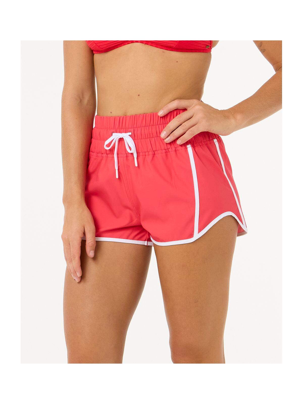 Spodenki surfingowe damskie Rip Curl High Waist Retro Volley 3" Czerwony 3/6