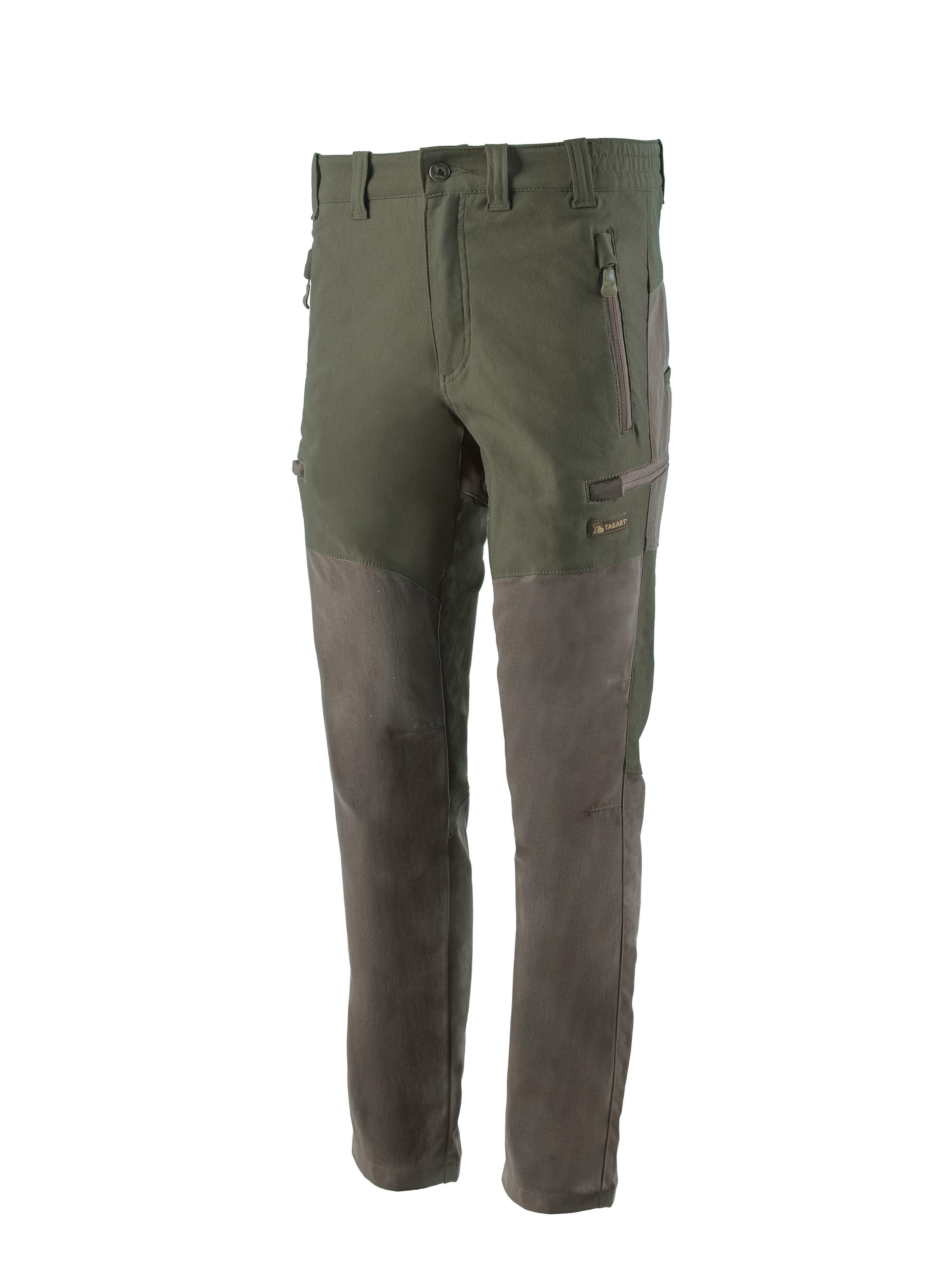 Pantalon de chasse homme Tagart Starbak 2 renforcé en vert 1/4