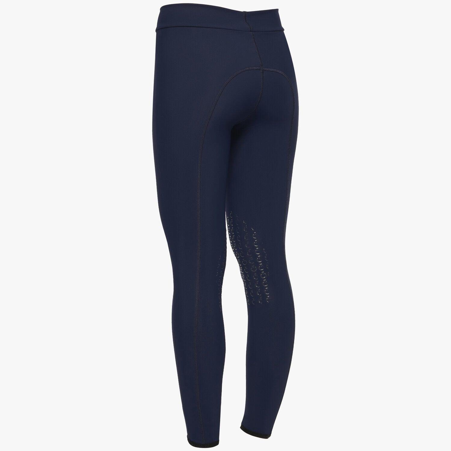 Cavalleria Toscana Kids Meisjes Hoge Taille Phases Legging Kleurloos - 6/6